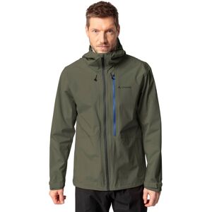 VAUDE Regenjacke »MEN'S COMYOU RAIN JACKET«, mit Kapuze khaki  M