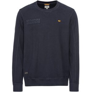 camel active Sweatshirt, mit Logo-Bade und Stickereien night blue  M