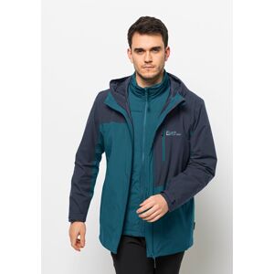 Jack Wolfskin 3-in-1-Funktionsjacke »FELDBERG 3IN1 JKT M«, (2 teilig), mit... blue-coral  M (50)