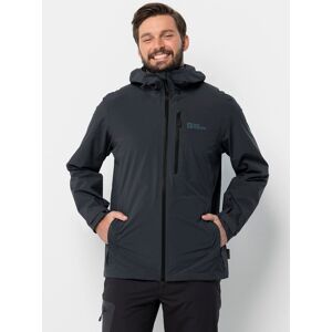 Jack Wolfskin Funktionsjacke »GO HIKE JACKET M«, mit Kapuze graphit  L (52)