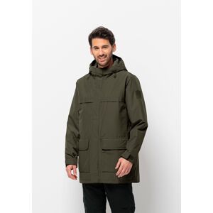 Jack Wolfskin Funktionsparka »WINTERLAGER PARKA M«, mit Kapuze island-moss  XL (54/56)