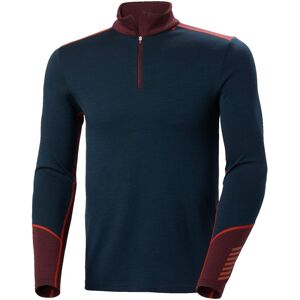 Helly Hansen Lifa Merino Midweight 1/2 Zip, Herren, dunkelblau