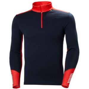 Helly Hansen Lifa Merino Midweight 1/2 Zip, Herren, Navy