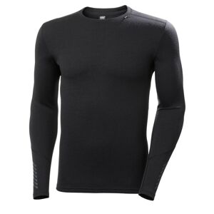 Helly Hansen Lifa Merino Midweight Crew, Herren, schwarz