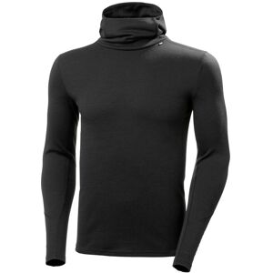 Helly Hansen Lifa Merino Midweight Hoodie, Herren, schwarz