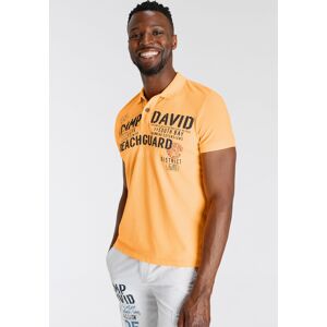 CAMP DAVID Poloshirt, in hochwertiger Piqué-Qualität sunrise neon Größe XL