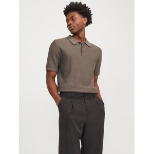 Jack & Jones Poloshirt »JPRBLUSANDRI KNIT POLO SN« falcon Größe XXL