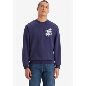 Levi's® Sweatshirt »STANDARD GRAPHIC CREW BLUES« WESTERN HTG LOGO CRE Größe XL