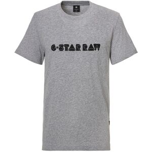 G-Star RAW T-Shirt »Graphic script r t« grey Größe XXL