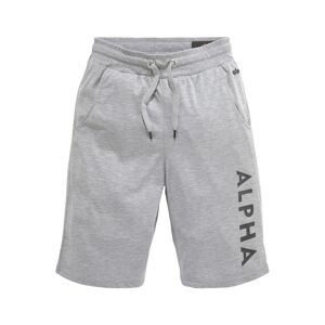 Alpha Industries Sweatshorts »Jersey Short« grey heather Größe S
