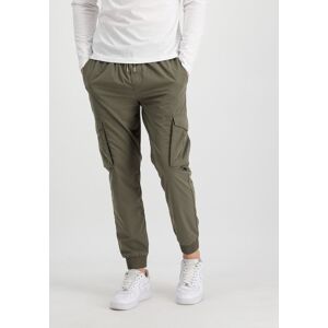 Industries Jogginghose »ALPHA INDUSTRIES Men - Pants Nylon Cargo Jogger« dark olive Größe 3 XL