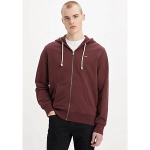 Levi's® Kapuzensweatjacke »NEW ORIGINAL ZIP UP« chocolate Größe L