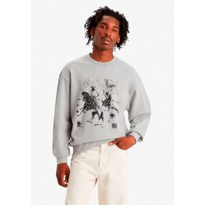 Levi's® Sweatshirt »RELAXD GRAPHIC CREW GREYS« SPACE COWBOY CREW MH Größe S