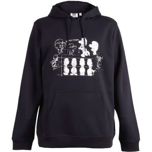 Capelli New York Hoodie, Herren Hoodie mit Elmer Fudd character Lizenz Design. black Größe M