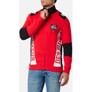 BOXEUR DES RUES Sweatjacke »Sweatshirts High Neck Full Zip Sweatshirt« Rot Größe L