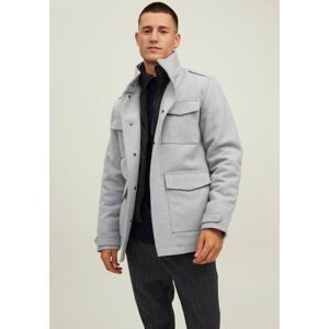 Jack & Jones Langjacke »BLAPARKER WOOL FIELD JKT« hellgrau meliert Größe M