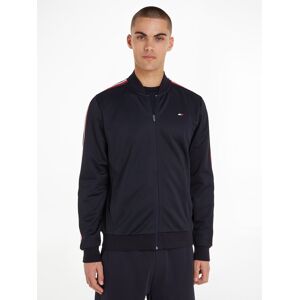 Tommy Hilfiger Sport Sweatjacke »TRIM TAPE BASEBALL COLLAR« Dersert Sky Größe XXL