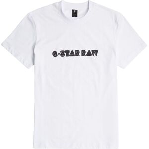 G-Star RAW T-Shirt »Graphic script r t« white Größe XXL