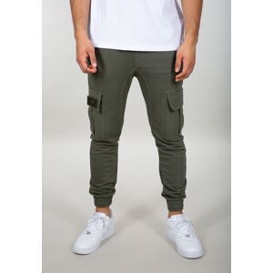 Industries Jogginghose »ALPHA INDUSTRIES Men - Jogger Terry Jogger« dark olive Größe L