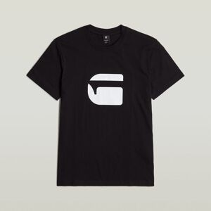 G-Star RAW T-Shirt »Burger logo r t« dk black Größe M