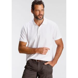 Man's World Poloshirt, Piqué weiss Größe 52/54 (L)