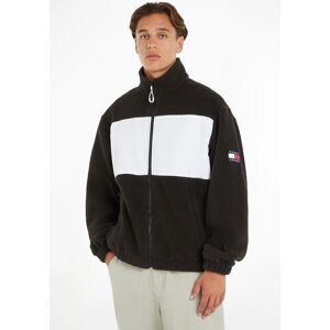 Tommy Jeans Fleecejacke »TJM RLX FABRIC MIX FLEECE JACKET«, mit hohem Stehkragen Black/Multi Größe XL