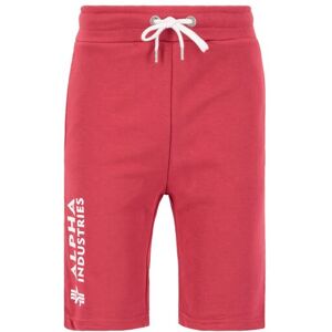 Industries Sweatshorts »ALPHA INDUSTRIES Men - Shorts Basic Short AI« rot Größe L