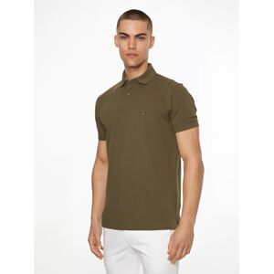 Tommy Hilfiger Poloshirt »1985 REGULAR POLO«, aus Piqué army green Größe M