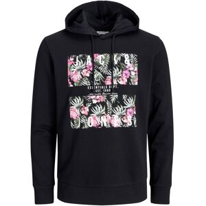 Jack & Jones Hoodie »JJCHILL SHAPE SWEAT HOOD« black Größe S