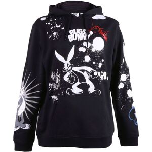 Capelli New York Hoodie, Herren Hoodie mit ausgefallenem Bugs Bunny Grafitti... black Größe L