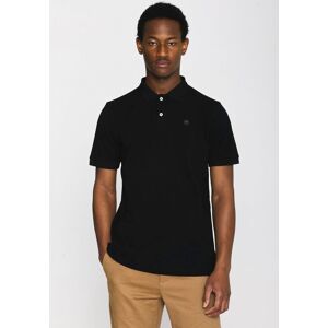 KnowledgeCotton Apparel Poloshirt, im klassischen Look Black Jet Größe XL