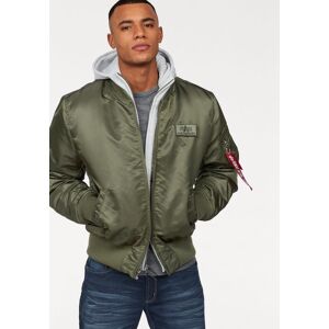 Alpha Industries Bomberjacke »MA-1 D-TEC«, mit Kapuze 257 dark green Größe XXL