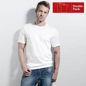 ISA Bodywear Rundhalsshirt »315133 Shirt kurzarm«, (2 tlg., 2er-Pack) 0100 weiss Größe XXL