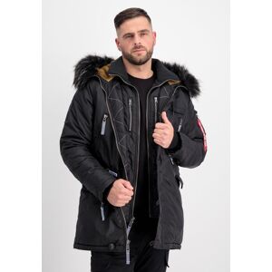 Industries Winterjacke »ALPHA INDUSTRIES Men - Cold Weather Jackets PPS... black/reflective Größe S