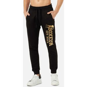 BOXEUR DES RUES Jogginghose »Jogginghosen Slim Fit Sweatpant With Logo« Schwarz Größe XL