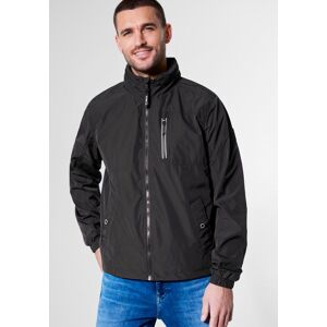 STREET ONE MEN Windbreaker, mit reflektierenden Akzenten auf der... limose black Größe XXXL