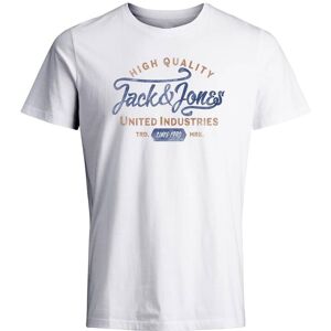 Jack & Jones T-Shirt »JPRBLULOUIE SS TEE CREW NECK FST LN« cloud dancer Größe L