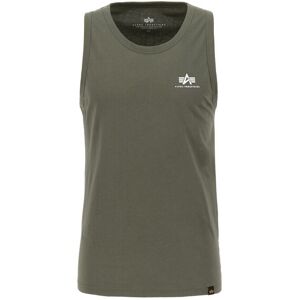 Industries Muscleshirt »ALPHA INDUSTRIES Men - Tanks Small Logo Tank« dark olive Größe M