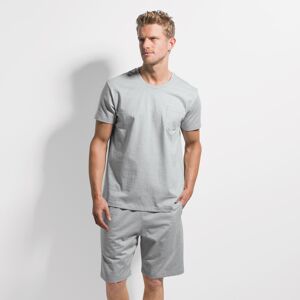 ISA Bodywear Rundhalsshirt »318500« 0029 grey-melange Größe XXL