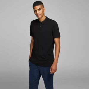 Jack & Jones - Poloshirt, Body Fit, Kurzarm, Für Herren, Black, Größe S