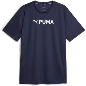 Puma - T-Shirt, Rundhals, Kurzarm, Für Herren, Dunkelblau, Größe L