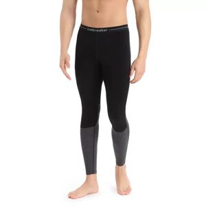 Icebreaker - Thermo-Tights, Lang, Men Merino 200 Zoneknit™ Leggings, Xxl, Black