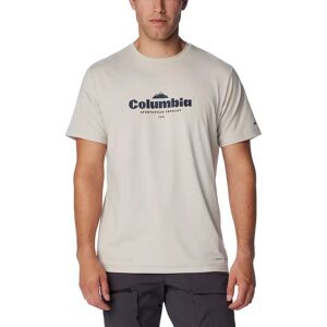Columbia - T-Shirt, Für Herren, Beige, Größe L