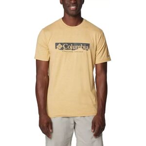 Columbia - T-Shirt, Für Herren, Beige Größe M