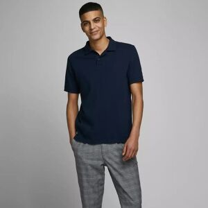 Jack & Jones - Poloshirt, Body Fit, Kurzarm, Für Herren, Marine, Größe S