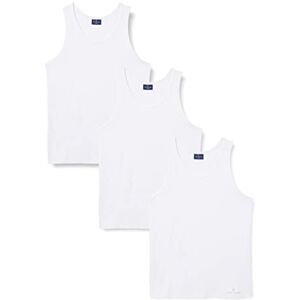 Navigare Herren 572/S Weste, Weiß (Bianco Bianco), Small ,3er Pack