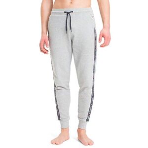 Tommy Hilfiger Herren Jogginghose Sweatpants Lang, Grau (Grey Heather), XL