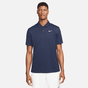 NikeCourt Dri-FIT Tennis-Poloshirt für Herren - Blau - XS
