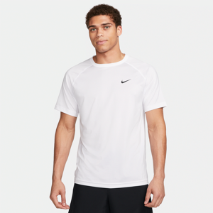 Nike Ready Nike Dri-FIT Kurzarm-Fitness-Oberteil für Herren - Weiß - XL