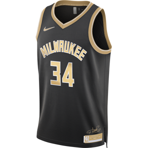 Giannis Antetokounmpo Milwaukee Bucks 2024 Select Series Nike Dri-FIT NBA Swingman Trikot für Herren - Schwarz - XS